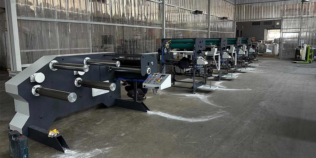 PVC Kenar Bandı Alttan Desen Vurma Hattı